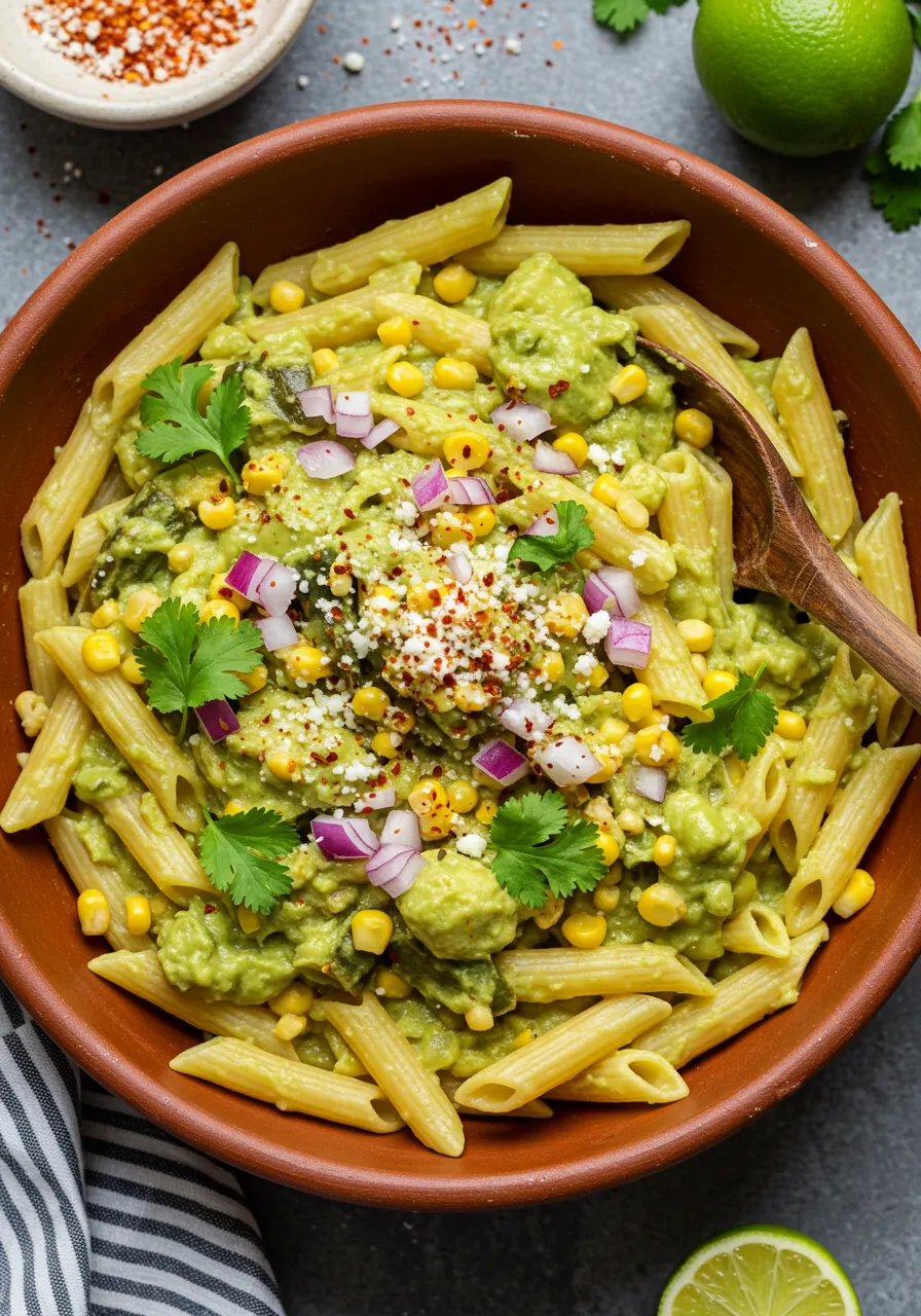 Avocado Grape Pasta